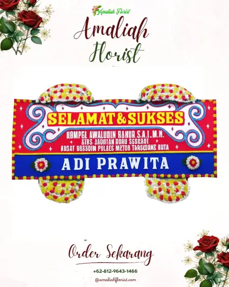 Papan Bunga Ucapan Selamat Cimone Jaya