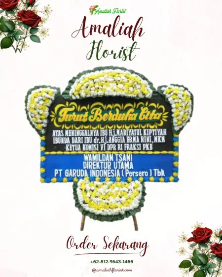 Papan Bunga Duka Cimone Jaya